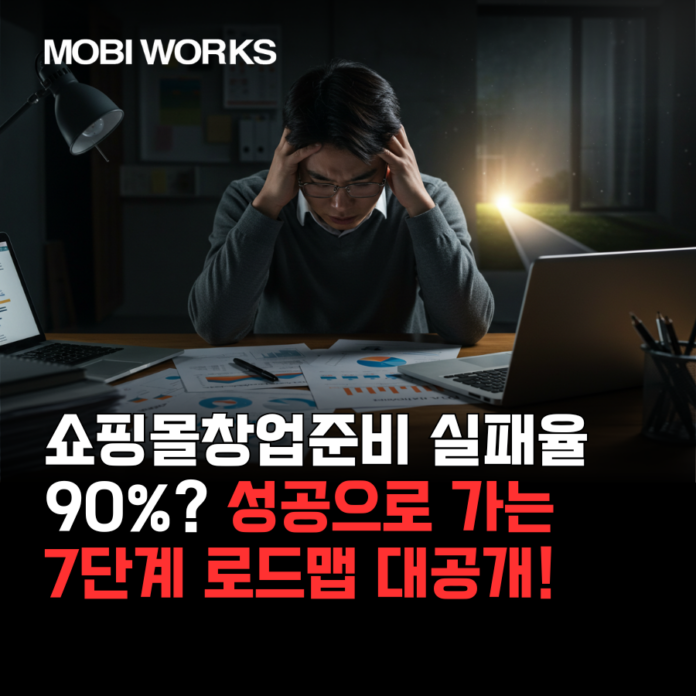 쇼핑몰창업준비 실패율 90%? 성공으로 가는 7단계 로드맵 대공개!